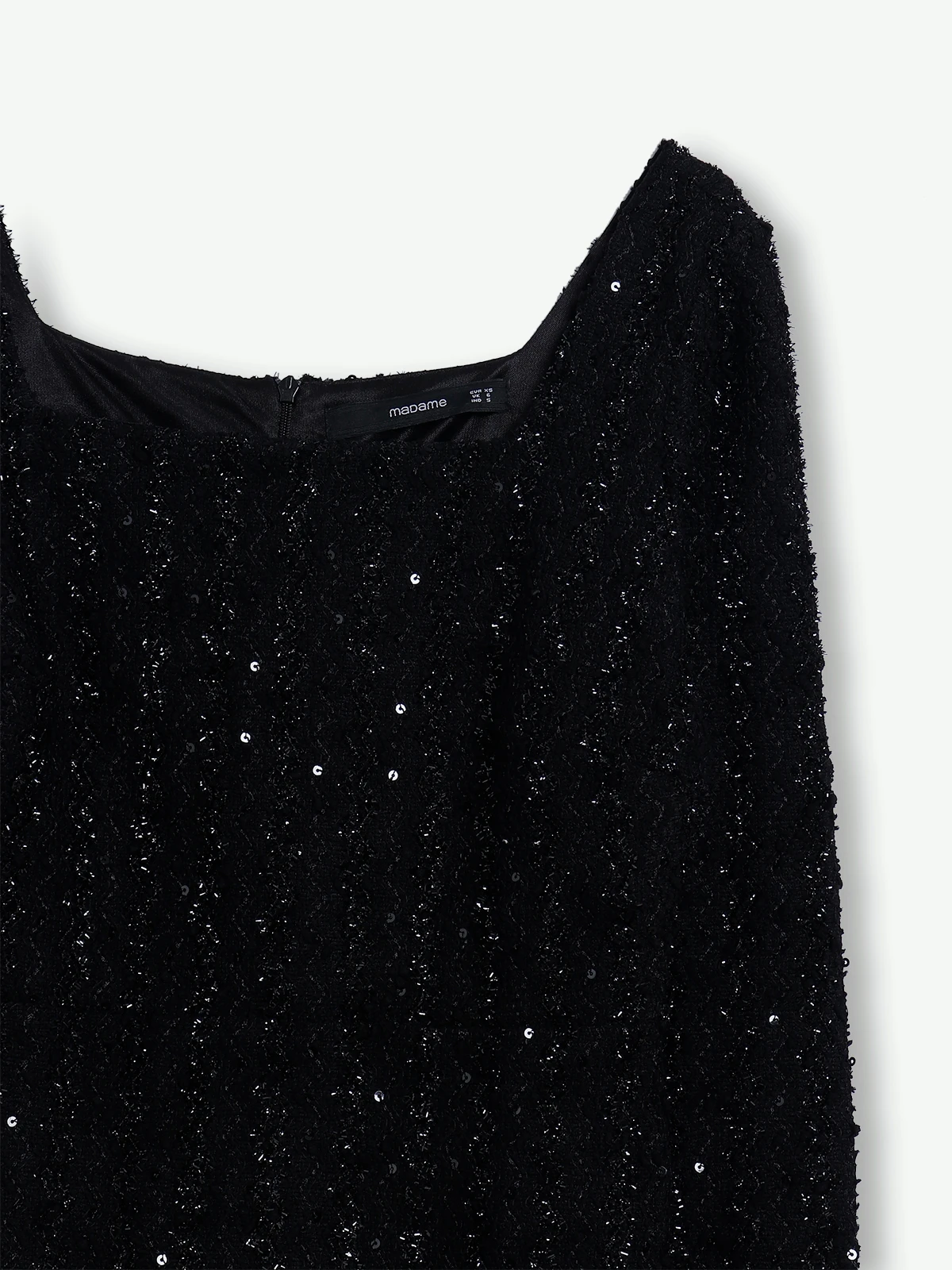 Black Lycra Party Wear Dress 2 Black Lycra Party Wear Dress - Image 2