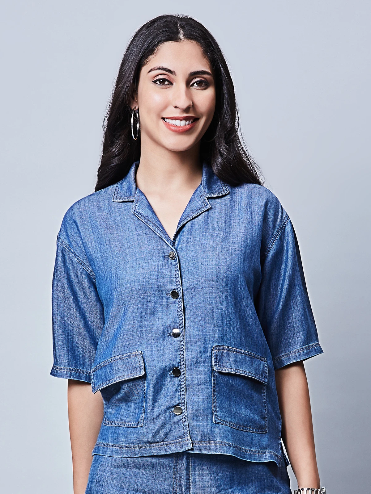 Blue Denim Co Ord Set 2 Blue Denim Co Ord Set - Image 2