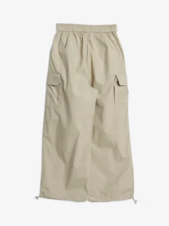 Boom Beige Plain Cotton Ankle Pant 9 Boom Beige Plain Cotton Ankle Pant -Saree Luxe Shop boom beige plain cotton ankle pant 170391034423203khaki 2