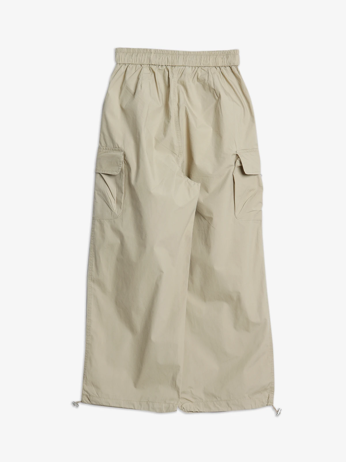 Boom Beige Plain Cotton Ankle Pant 5 Boom Beige Plain Cotton Ankle Pant - Image 5