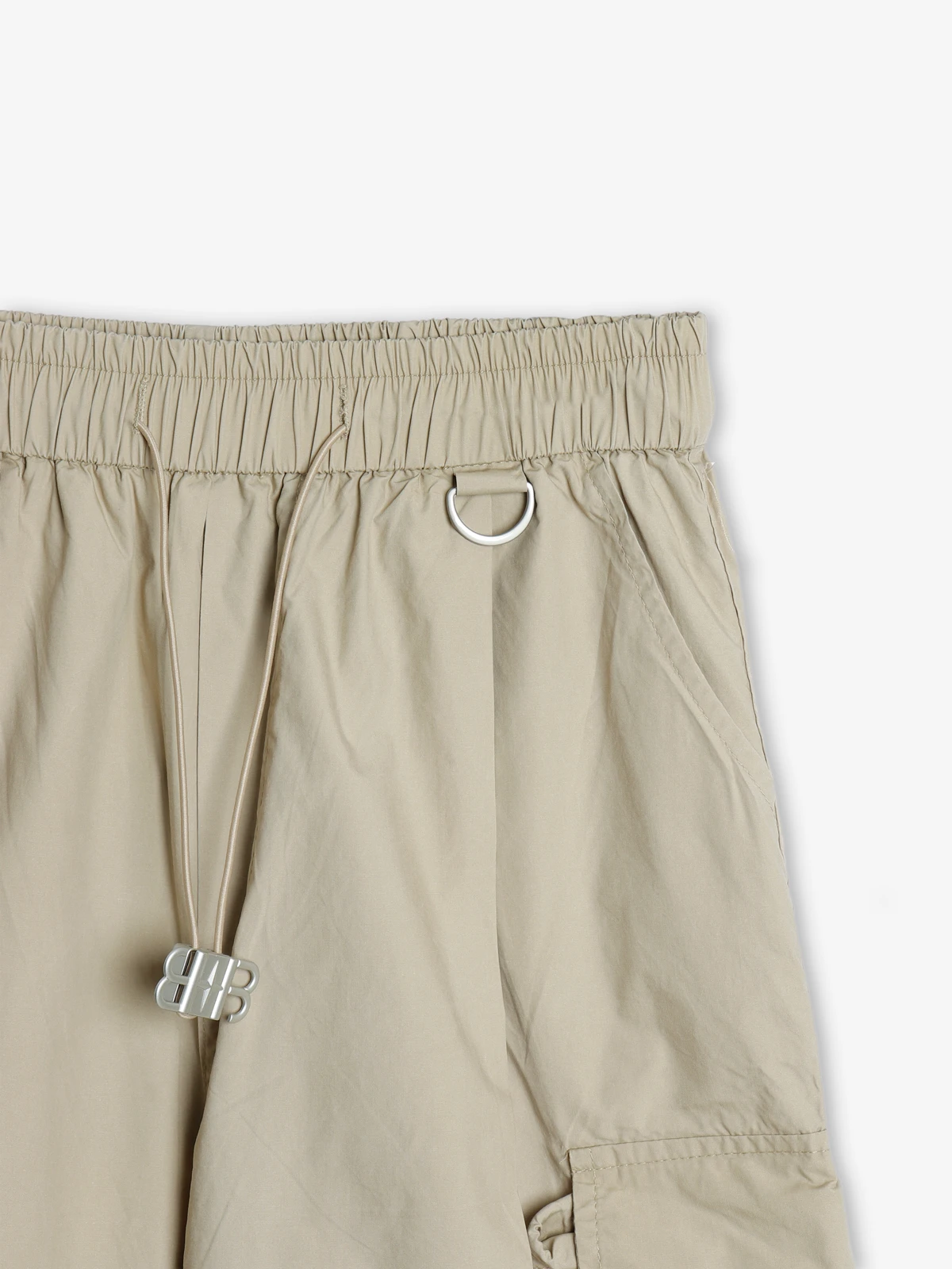 Boom Beige Plain Cotton Ankle Pant 1 Boom Beige Plain Cotton Ankle Pant