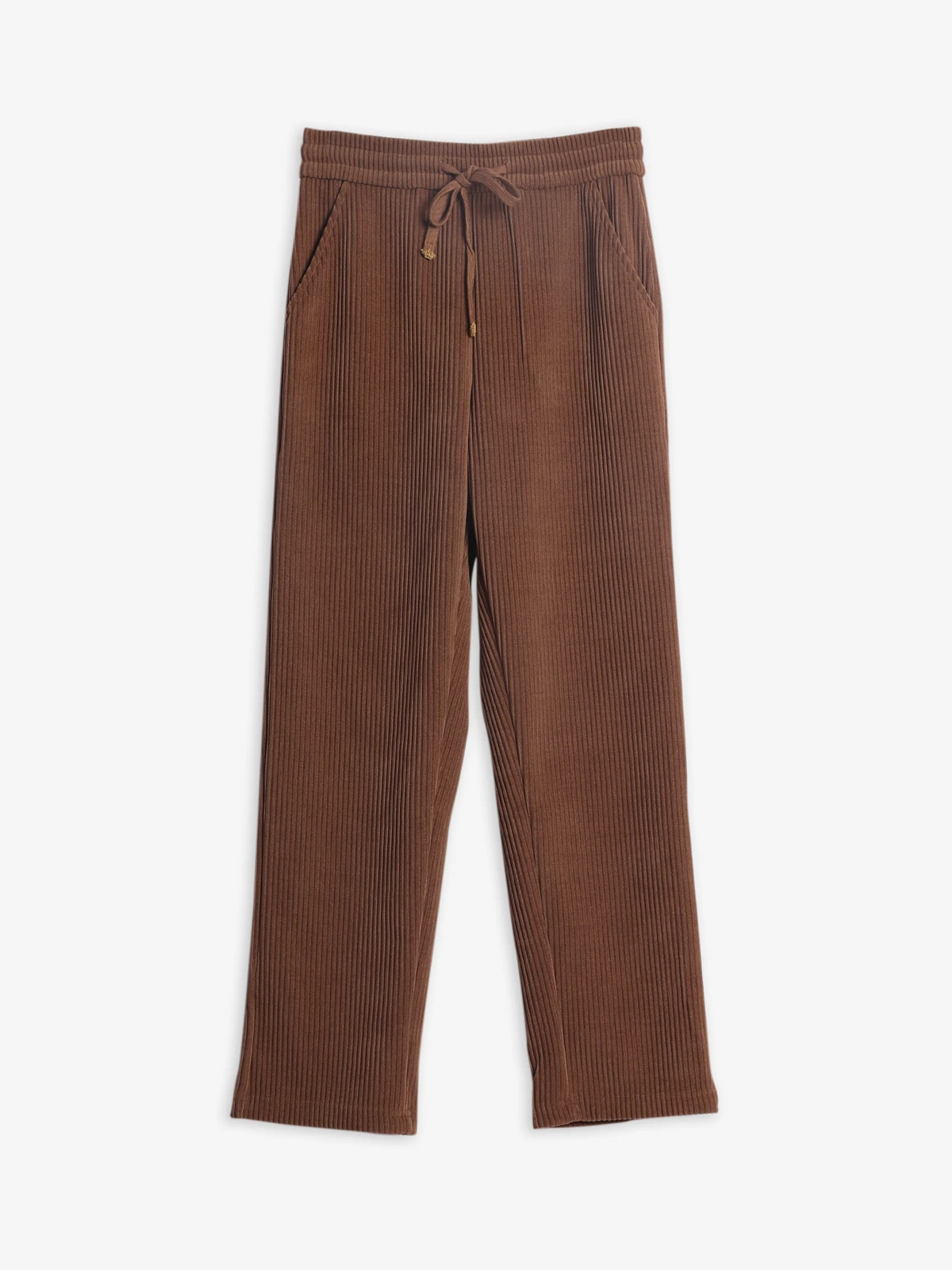 Boom Brown Corduroy Plain Pant 3 Boom Brown Corduroy Plain Pant - Image 3