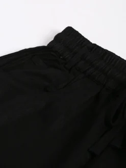 Boom Cotton Black Flare Pant