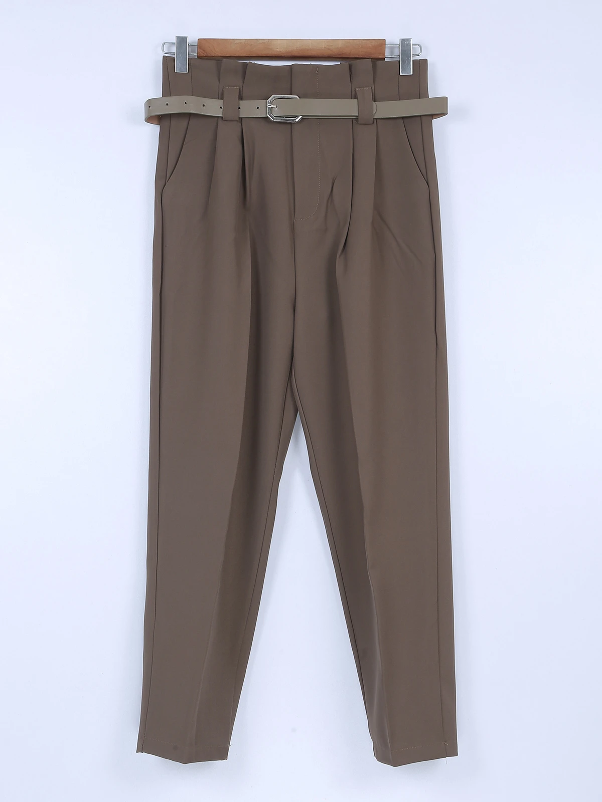 Boom Latest Brown Lycra Formal Pant 3 Boom Latest Brown Lycra Formal Pant - Image 3