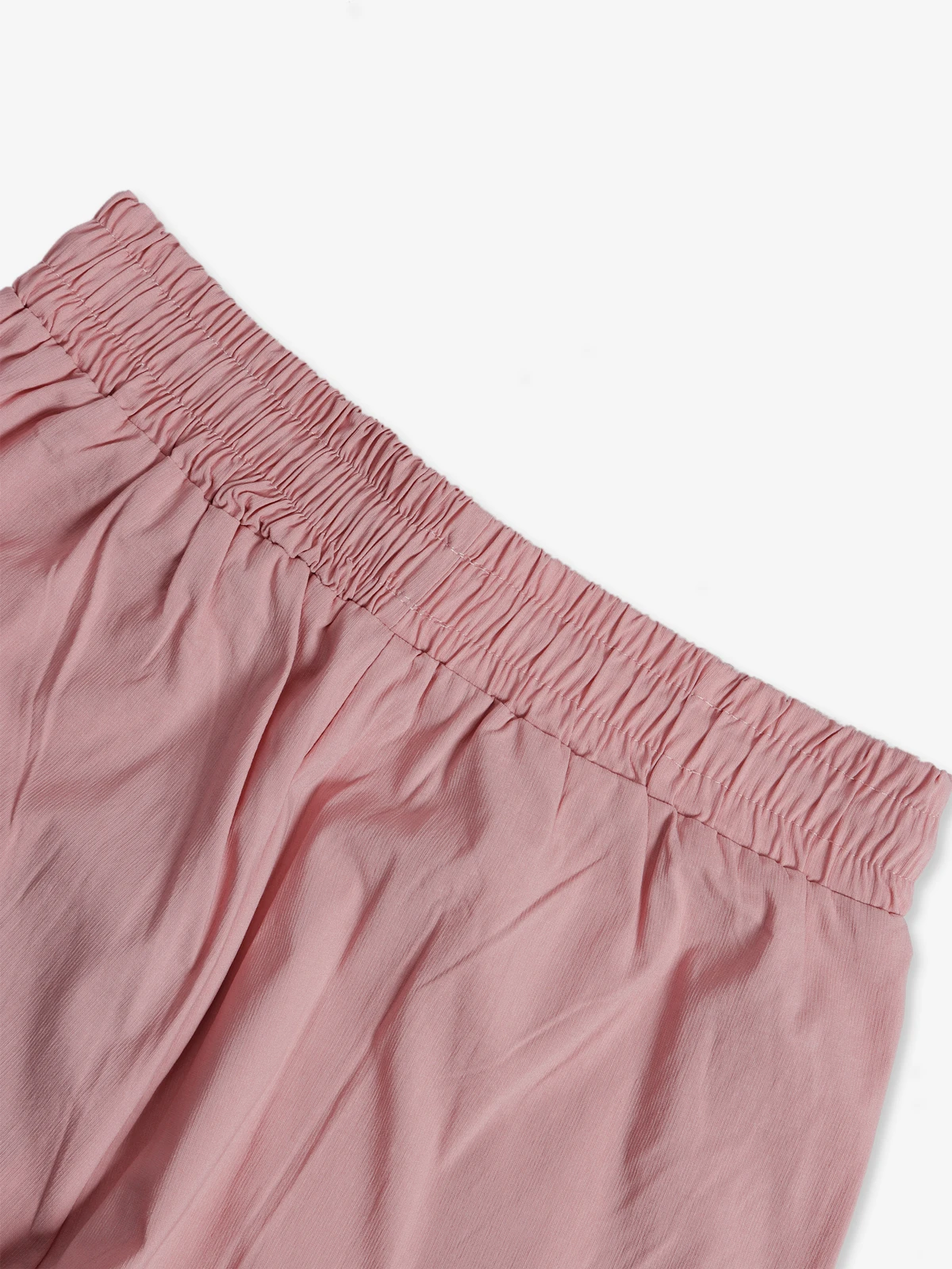 Boom Light Pink Lycra Ankle Pant 2 Boom Light Pink Lycra Ankle Pant - Image 2