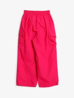 Boom Magenta Cotton Ankle Pant -Saree Luxe Shop boom magenta cotton ankle pant 170391049923203spnk 2