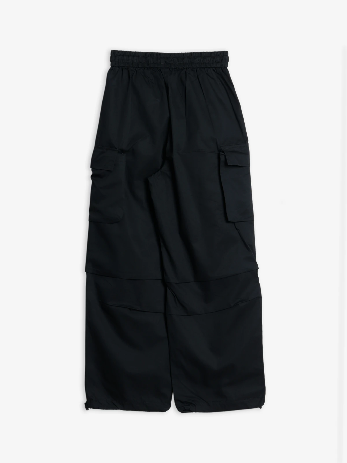 Boom Plain Black Cotton Pant 2 Boom Plain Black Cotton Pant - Image 2