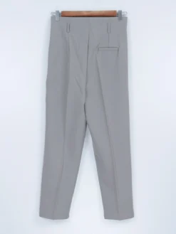 Boom Plain Grey Lycra Formal Pant