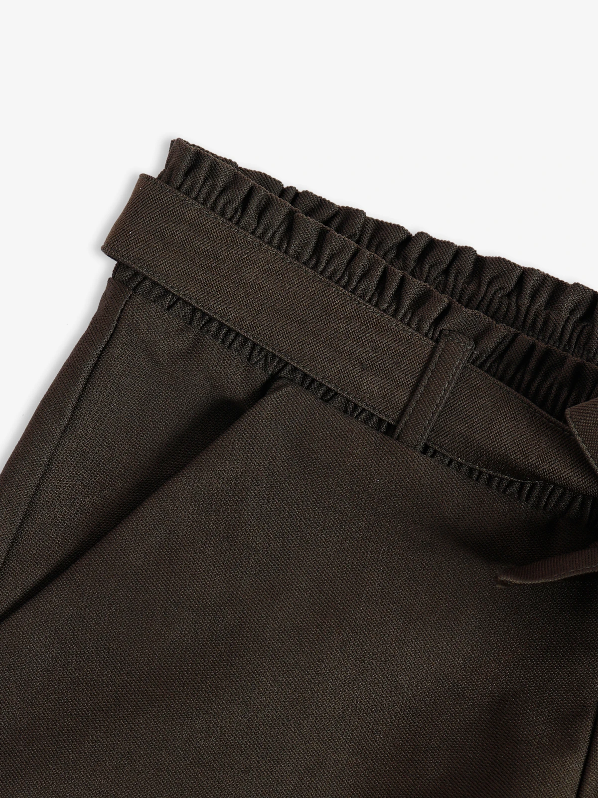 Brown Cotton Plain Pant 1 Brown Cotton Plain Pant