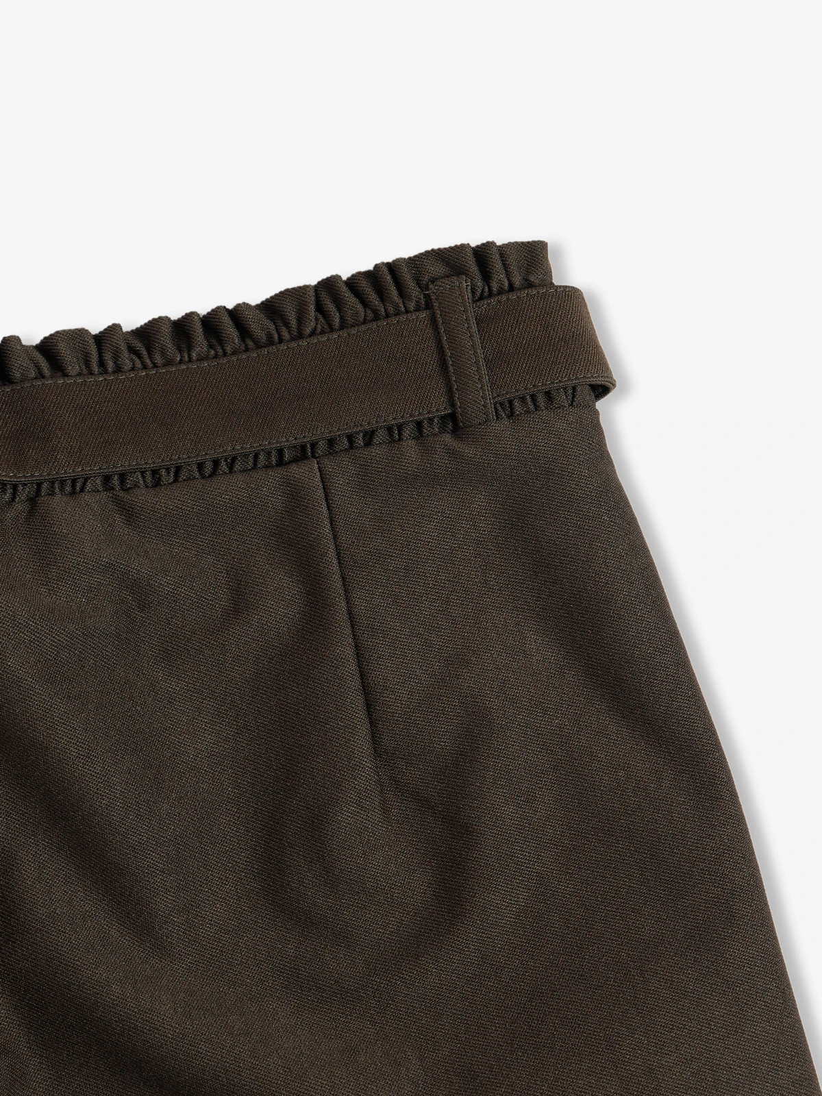 Brown Cotton Plain Pant 3 Brown Cotton Plain Pant - Image 3