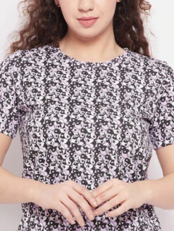 Cotton Black Printed Top For Casual Look -Saree Luxe Shop cotton black printed top for casual look 1679743077m3s11252 4