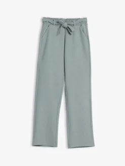 Cotton Grey Plain Pant
