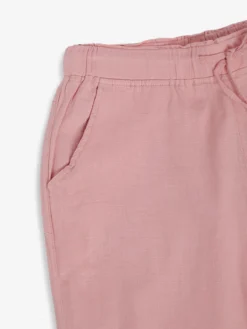 Global Republic Cotton Pink Plain Lower Pant