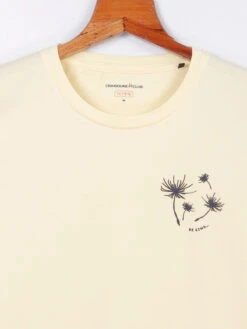 Crimsoune Club Light Yellow Cotton T Shirt