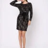 Deal Black Lycra Dress For Women