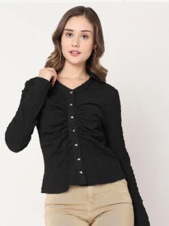 Deal Black Lycra Shirt