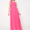 Deal Pink Georgette Dress