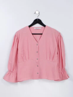 Desi Belle Pink Cotton Casual Top 5 Desi Belle Pink Cotton Casual Top -Saree Luxe Shop desi belle pink cotton casual top 1685006354dbtp 17013pnk 1