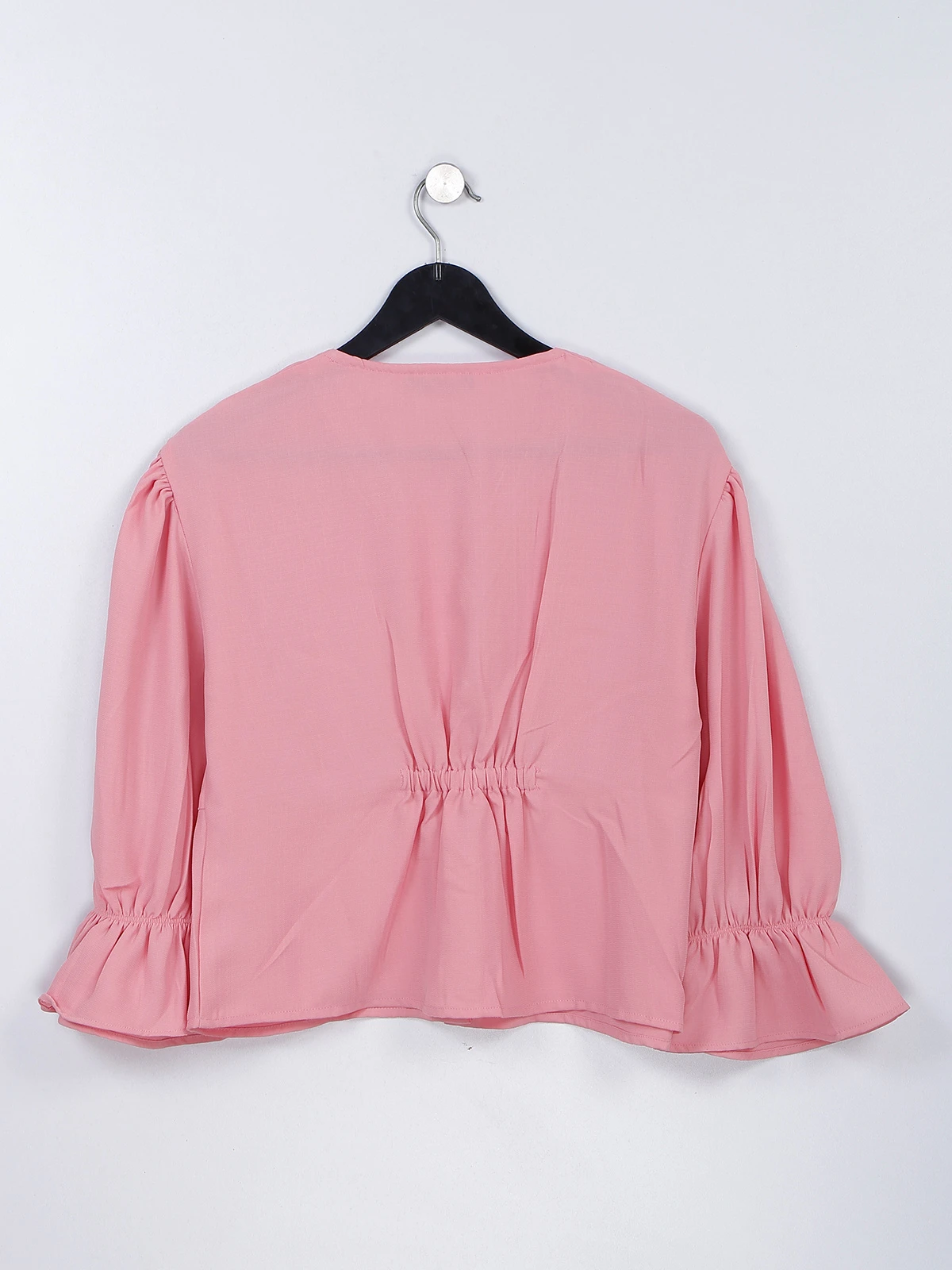 Desi Belle Pink Cotton Casual Top 2 Desi Belle Pink Cotton Casual Top - Image 2