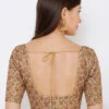 Gold Net Embroidery Blouse