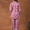 Latest Dark Pink Cotton Co Ord Set