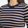 Levis Navy Knitted T Shirt
