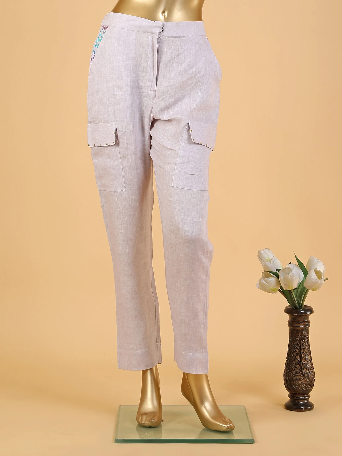 Light Purple Printed Co Ord Set In Cotton 1 Light Purple Printed Co Ord Set In Cotton