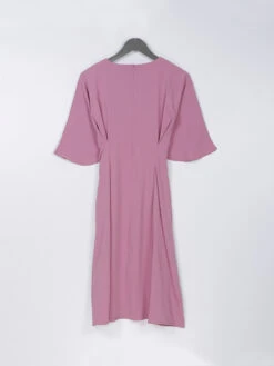 Mauve Pink Rayon Cotton Dress