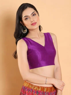 Purple Dupion Silk Plain Blouse 11 Purple Dupion Silk Plain Blouse -Saree Luxe Shop purple dupion silk plain blouse 1704976446ss vf 0020 1