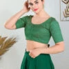 Rama Green Art Silk Blouse