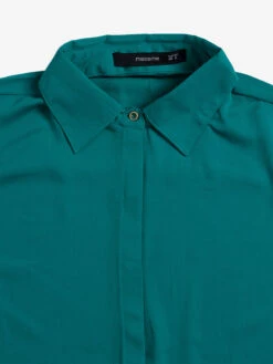 Rama Green Rayon Cotton Plain Shirt -Saree Luxe Shop rama green rayon cotton plain shirt 1697688399m3w18203frstgrn 3