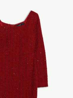 Red Lycra Party Dress -Saree Luxe Shop red lycra party dress 1694865819m3w13288marn 4