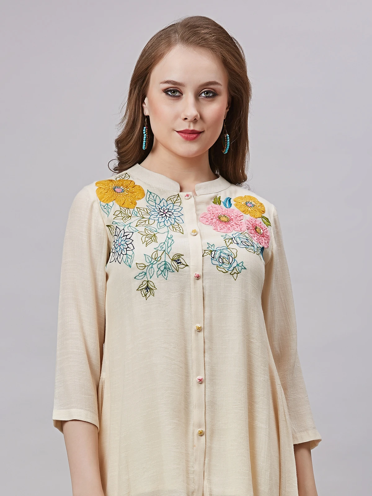 Stunning Cream Cotton Co Ord Set 1 Stunning Cream Cotton Co Ord Set