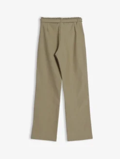 Stylish Khaki Cotton Plain Pant -Saree Luxe Shop stylish khaki cotton plain pant 1701317622nnjeg 028khaki 2