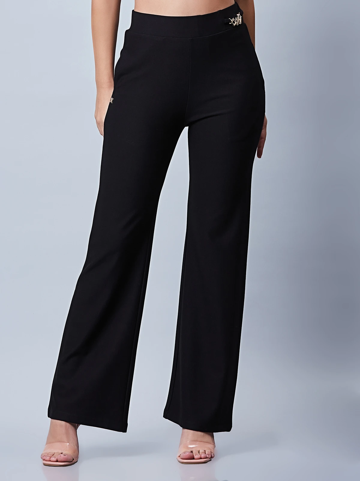 Stylish Plain Black Pant 1 Stylish Plain Black Pant