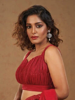 Stylish Red Silk Blouse 7 Stylish Red Silk Blouse -Saree Luxe Shop stylish red silk blouse 1703229859ss ri 0005 1