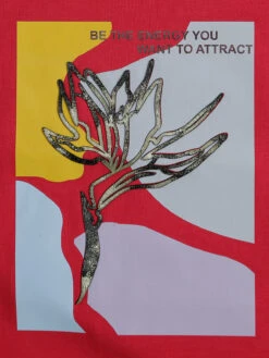 Trendy Cotton Red Printed T Shirt