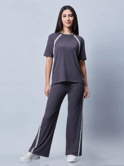 Trendy Grey Cotton Co Ord Set