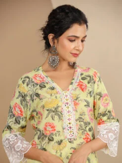 Trendy Yellow Silk Co Ord Set -Saree Luxe Shop trendy yellow silk co ord set 1695981250as2797140 5